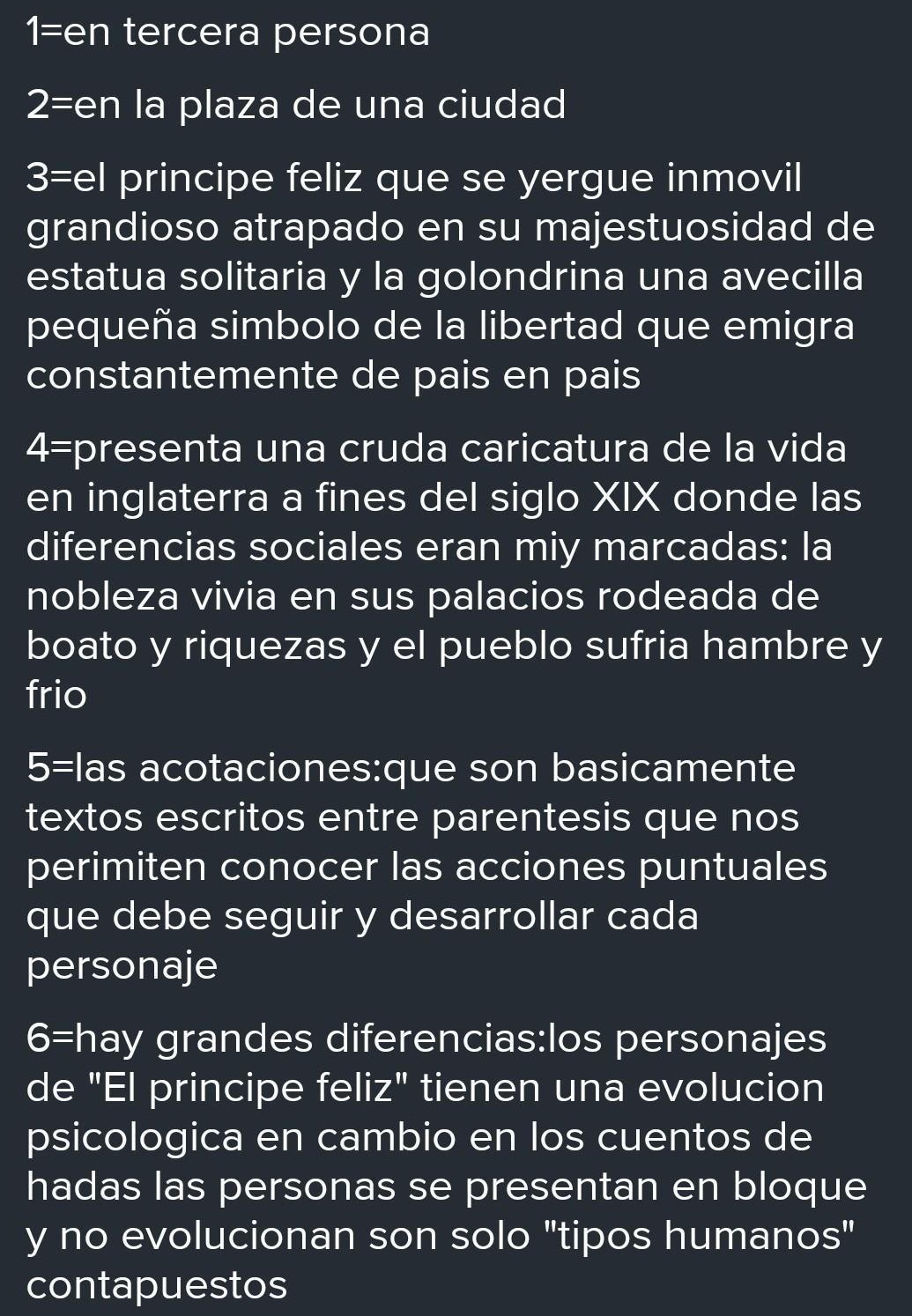 Analiza la obra de teatro “El príncipe feliz” de tu libro de texto de