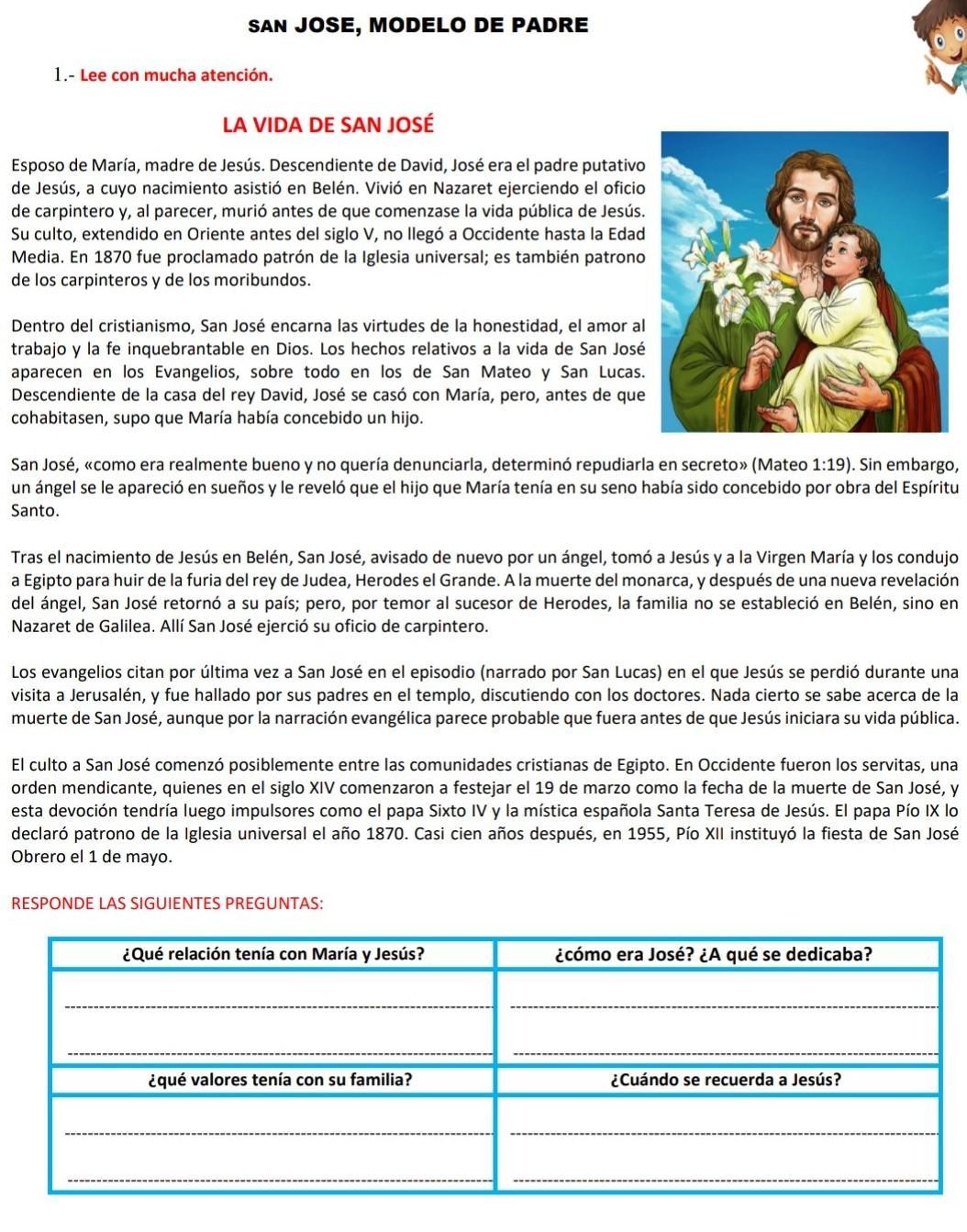 Qué relación tenía María con Jesús Cómo era josé que se dedicaban Qué