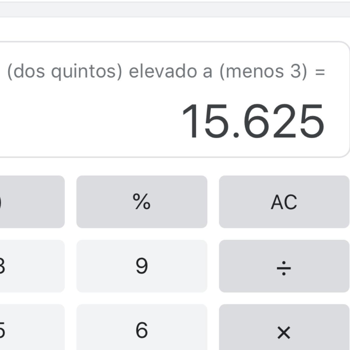 Cuanto es 2 quinto elevado a menos 3 Brainly.lat