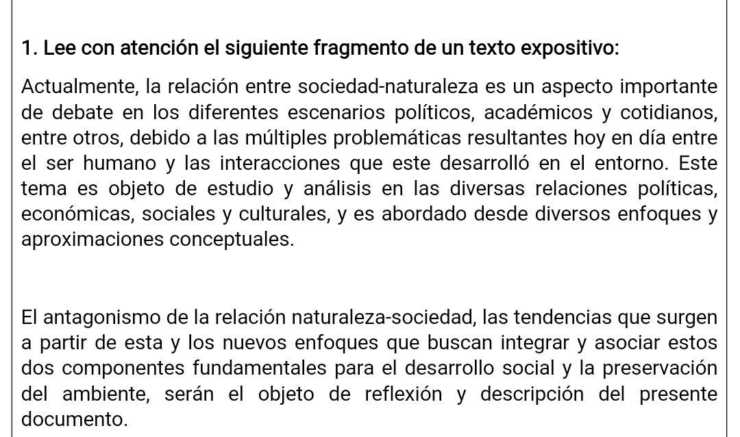 Según el texto, ¿Qué tema se expondrá a continuación? ¿Existe en el