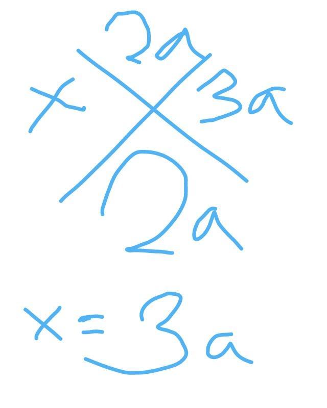 En la siguiente figura cual es el valor de x es. Brainly.lat