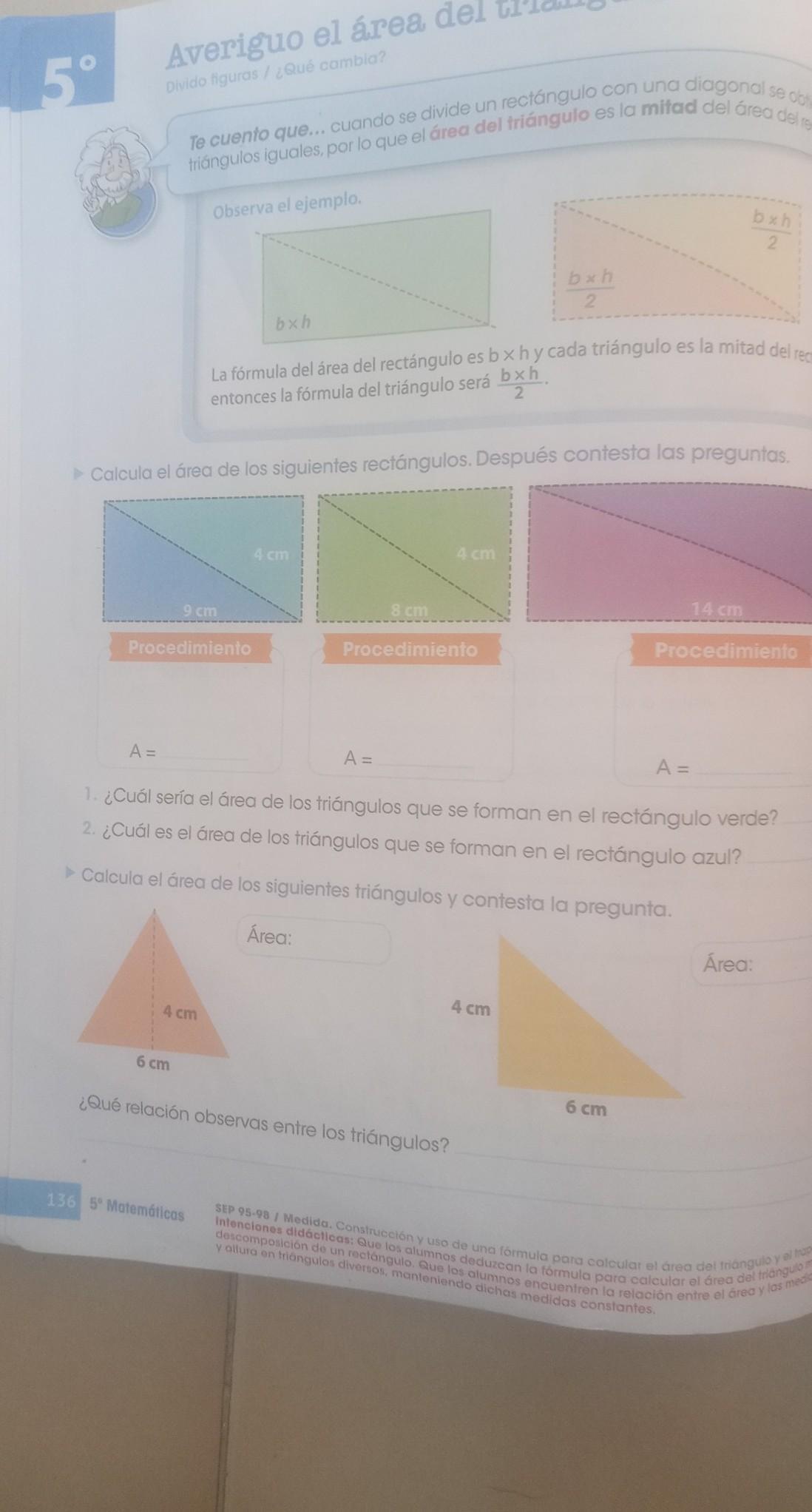página 136 de MDA matemáticas quinto grado Brainly.lat