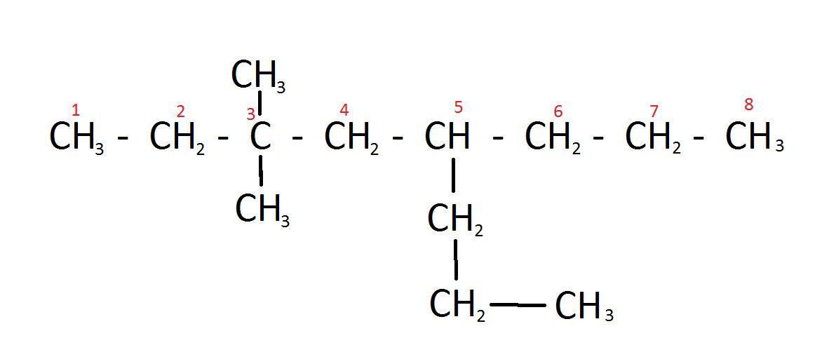 Cual Es La Formula Estructural Del 3 3 Dimetil 5 Propil Octano Brainly Lat