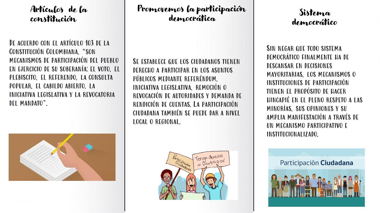 elaborar un FOLLETO el tema principal sera Promovemos la