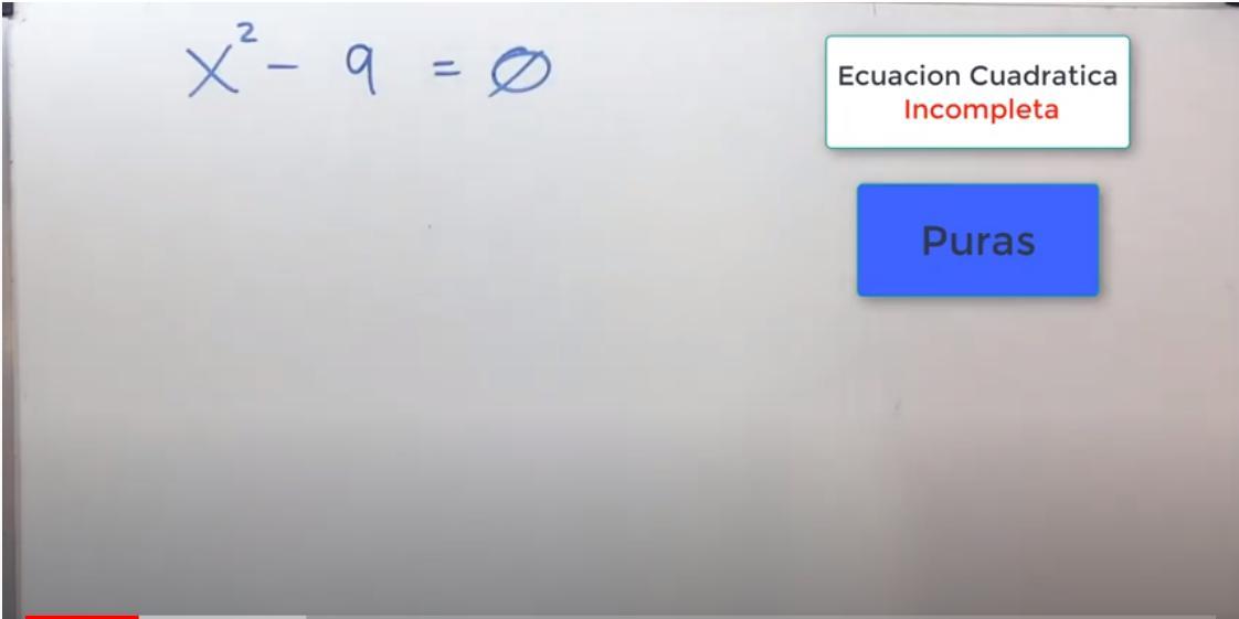 ¿cómo se resuelve una ecuación cuadratica pura? Brainly.lat