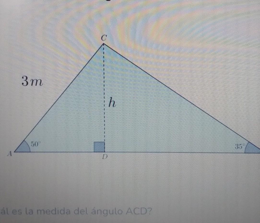 cual es la medida del angulo ACD? Brainly.lat