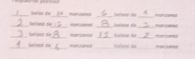 Dionisio tiene una canasta con 24 manzanas las cuales va a