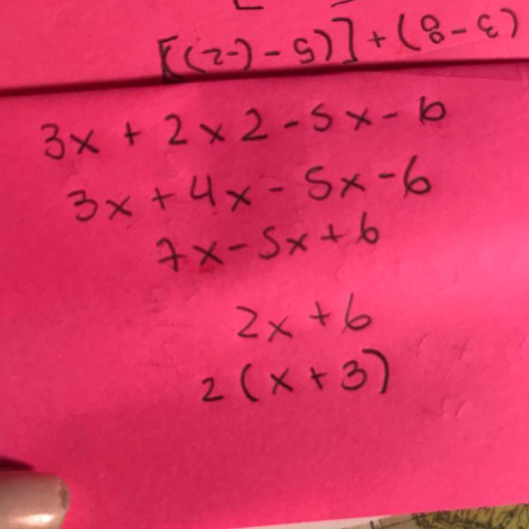 factorizar x3+2x25x6 Brainly.lat