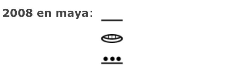 como se escribe el numero 2008 en maya ayuda plis Brainly.lat