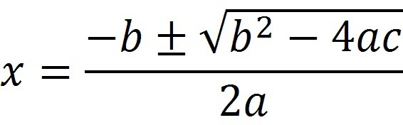 Formula resolvente para ecuaciones de segundo grado . Brainly.lat