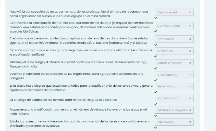 clasificó los organismos en tres grupos vegetales, animales y humanos