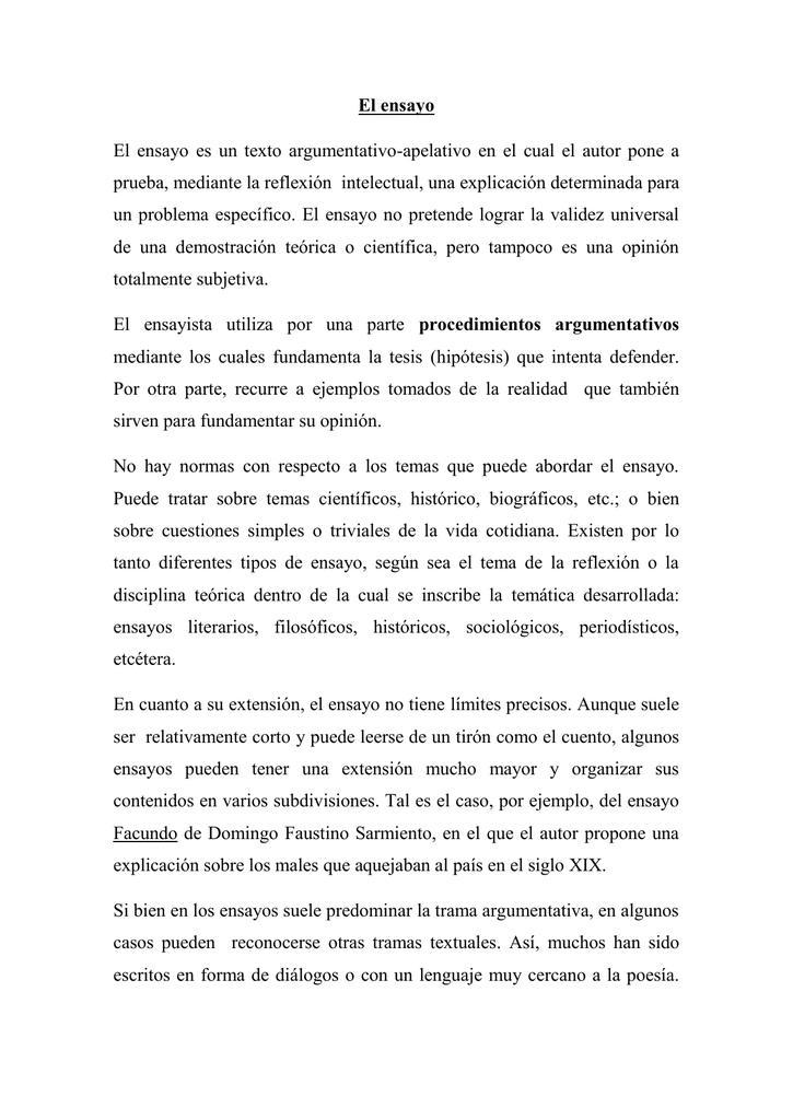 Buscar y pegar 2 ejemplos de ensayos argumentativo, colorear y poner
