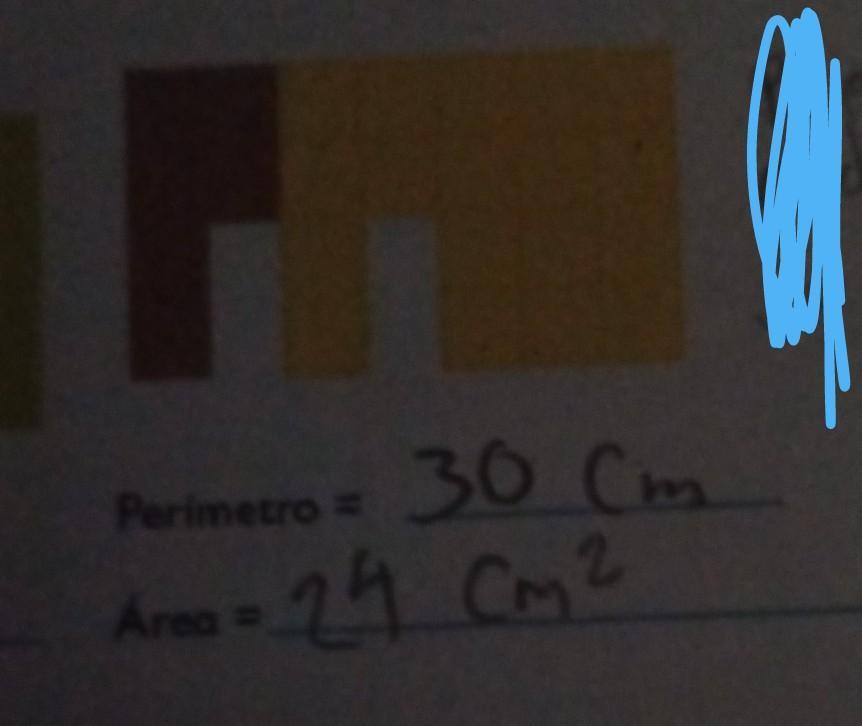 utiliza la unidad de medida para calcular el perímetro y