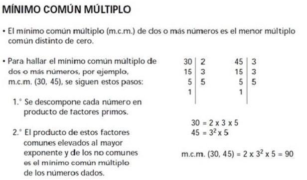 cual es el minimo comun multiplo de 52 y 76 explicado graias Brainly.lat