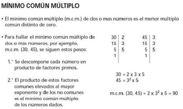 cuál es son el minimo común múltiplo de 20 30 40 Brainly.lat