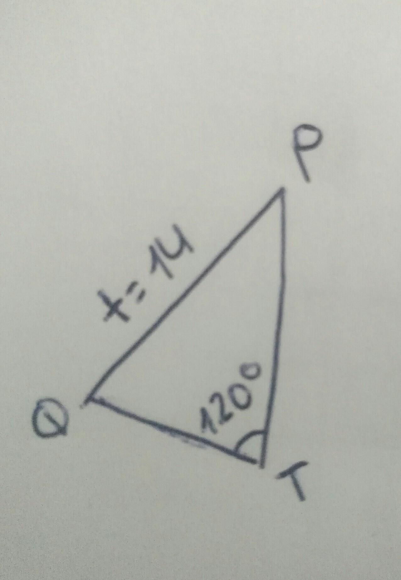 se puede sacar ley de seno si solo tengo un angulo y un