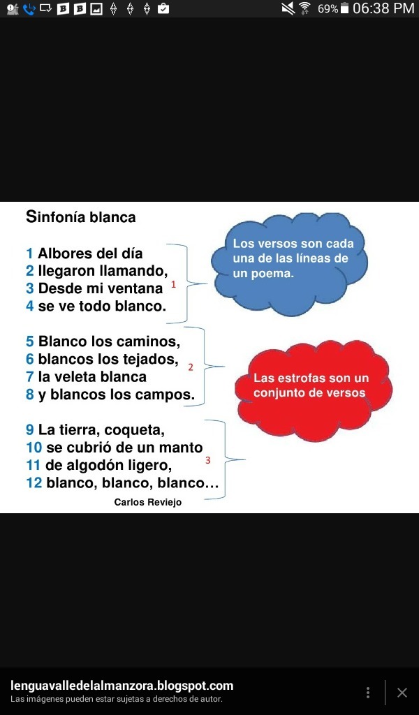 hola necesito un poema que tengan 3 estrofas y 12 versos