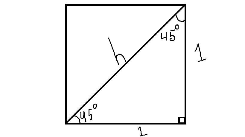5) La diagonal de un cuadrado de área 1cm2 mide... AYUDA