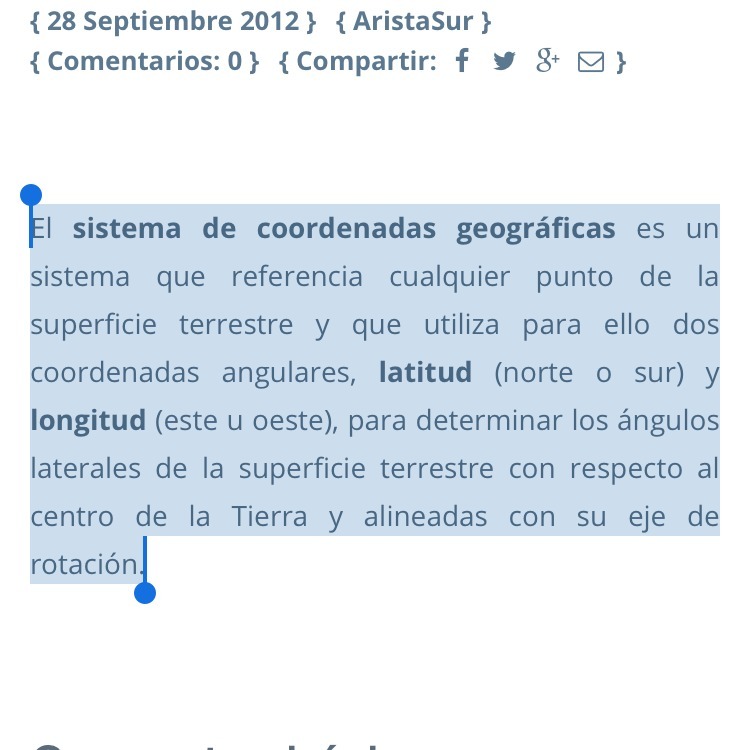 Qué son las cordenadas y para que sirven Brainly.lat