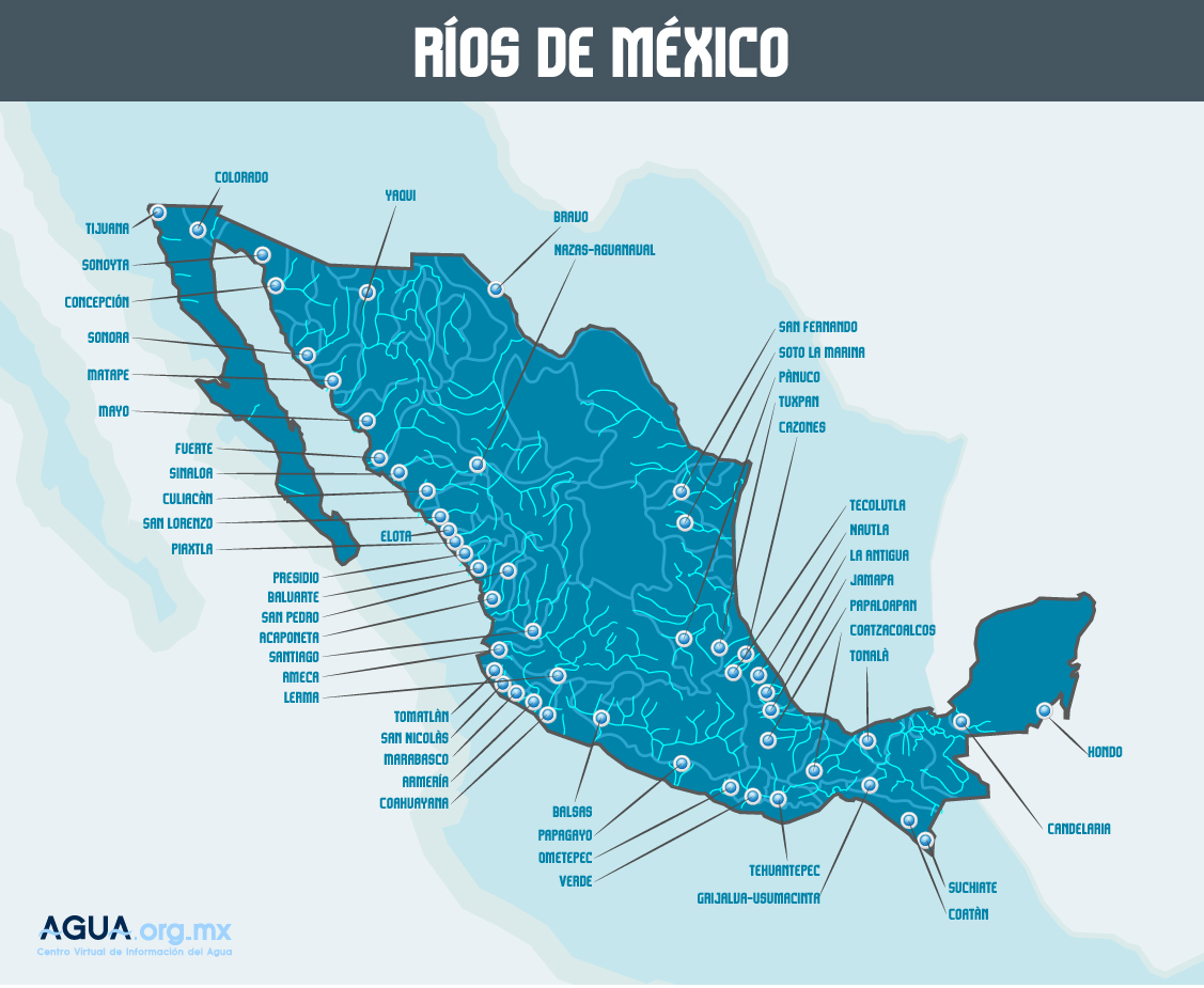 cascadas y ríos de México Brainly.lat