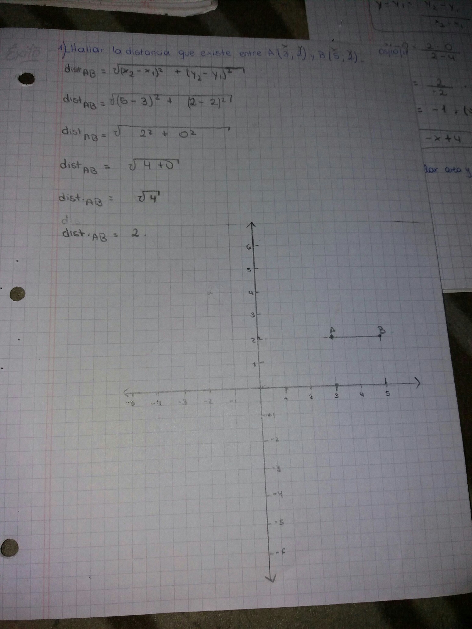 Y=mx+b ejercicios resueltos ecuacion de la recta con