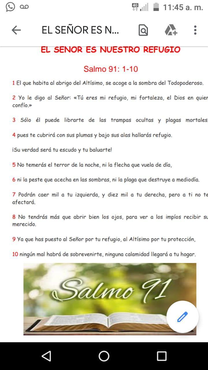 que significa salmos 91 Brainly.lat