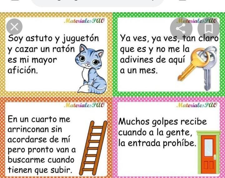 hacer una adivinanza con tu propias palabras Brainly.lat
