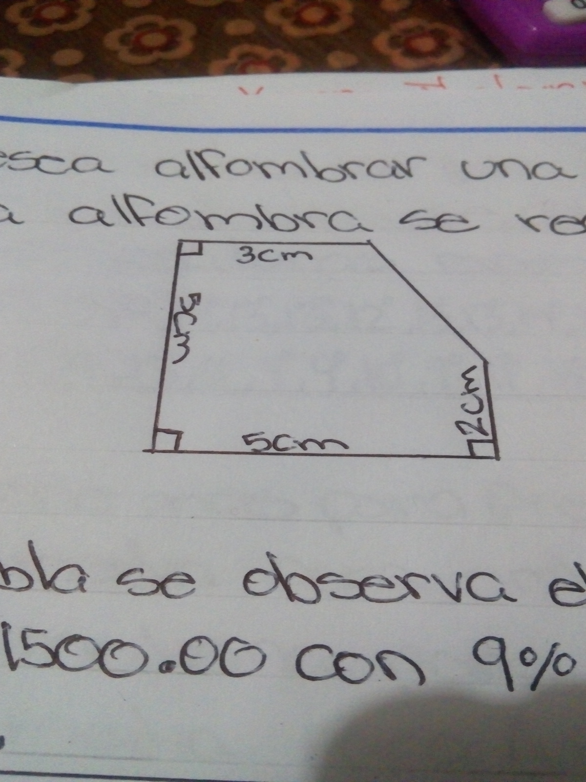 como sacar el área de una figura irregular?? Brainly.lat