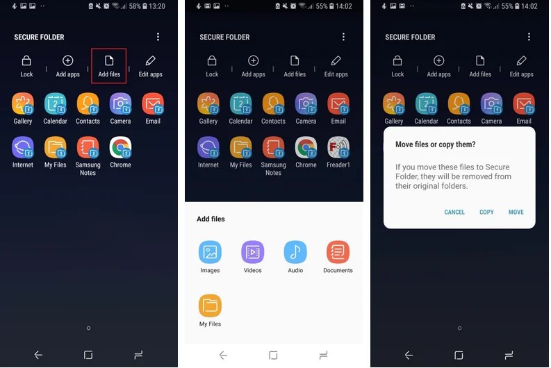 Cómo recuperar fotos borradas de la carpeta segurao de Samsung una