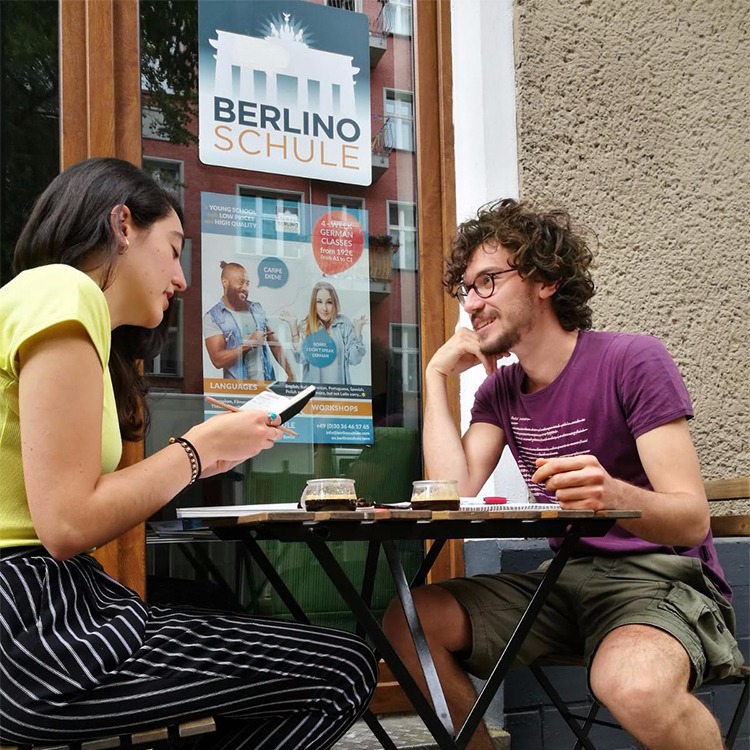 Studying German in July in Berlin superintensive, intensive and