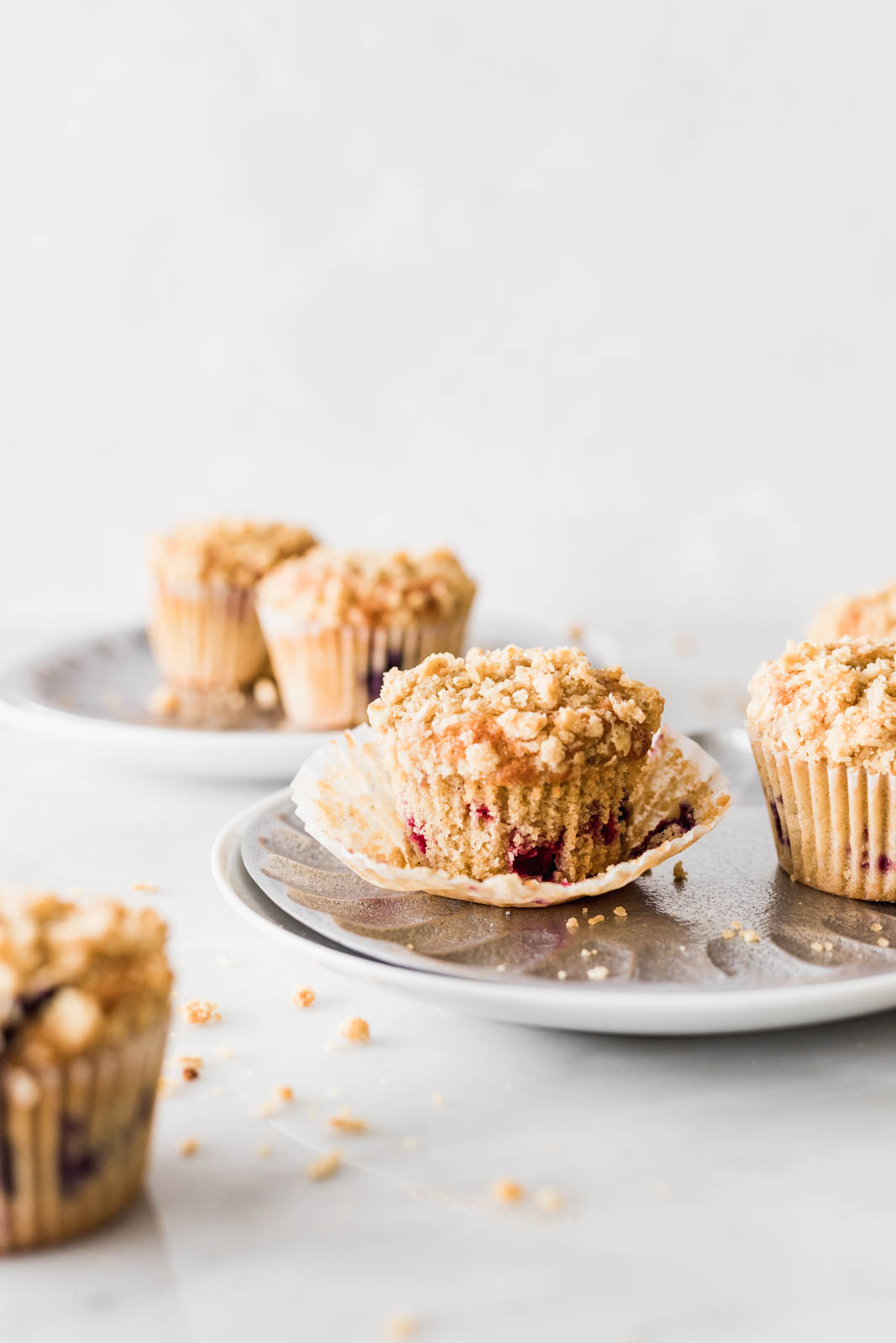 Muffins de frambuesas y arándanos Cravings Journal