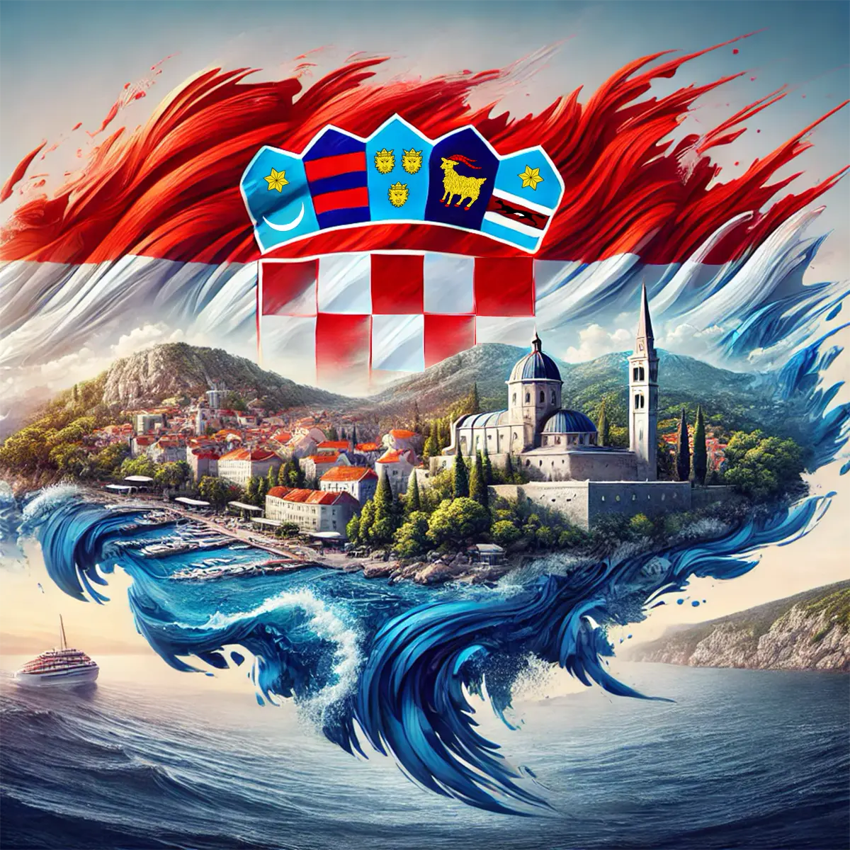 Bandera de Croacia historia, colores, símbolos y su significado