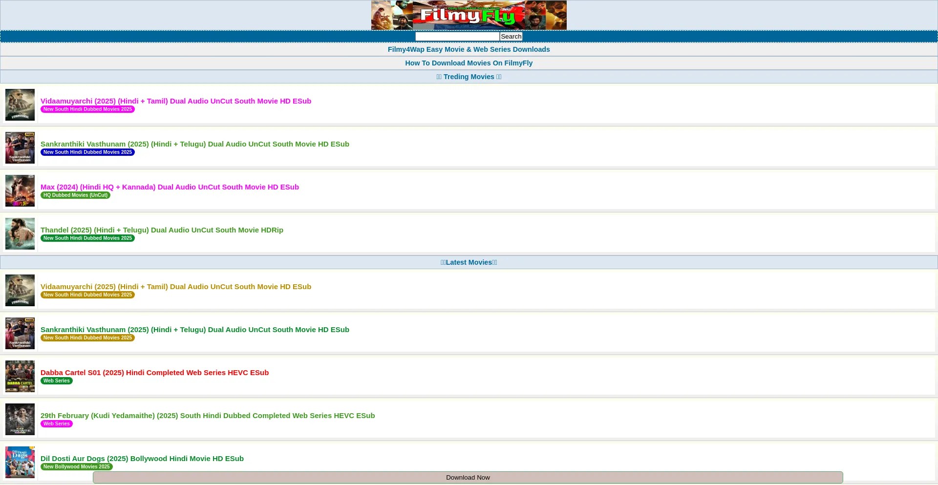 Filmyfly.phd Reseña: ¿Seguro o sospechoso? Baja puntuación de confianza: 39%