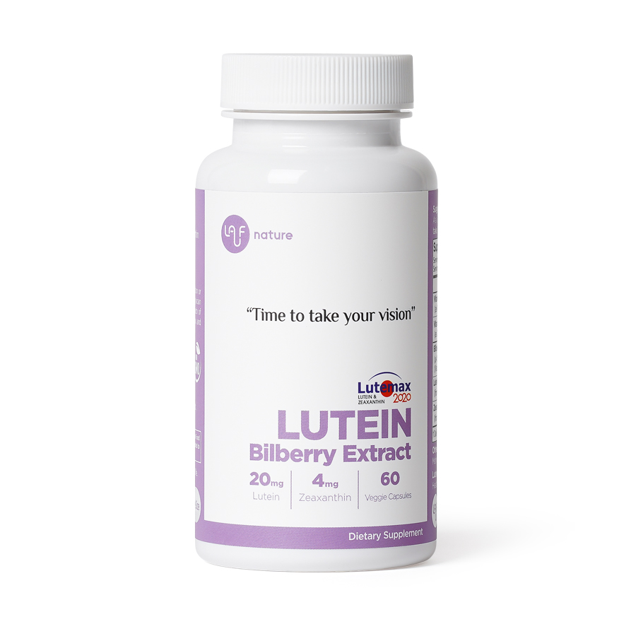 LUTEIN Bilberry Extract • Time to take your Lauf Nature