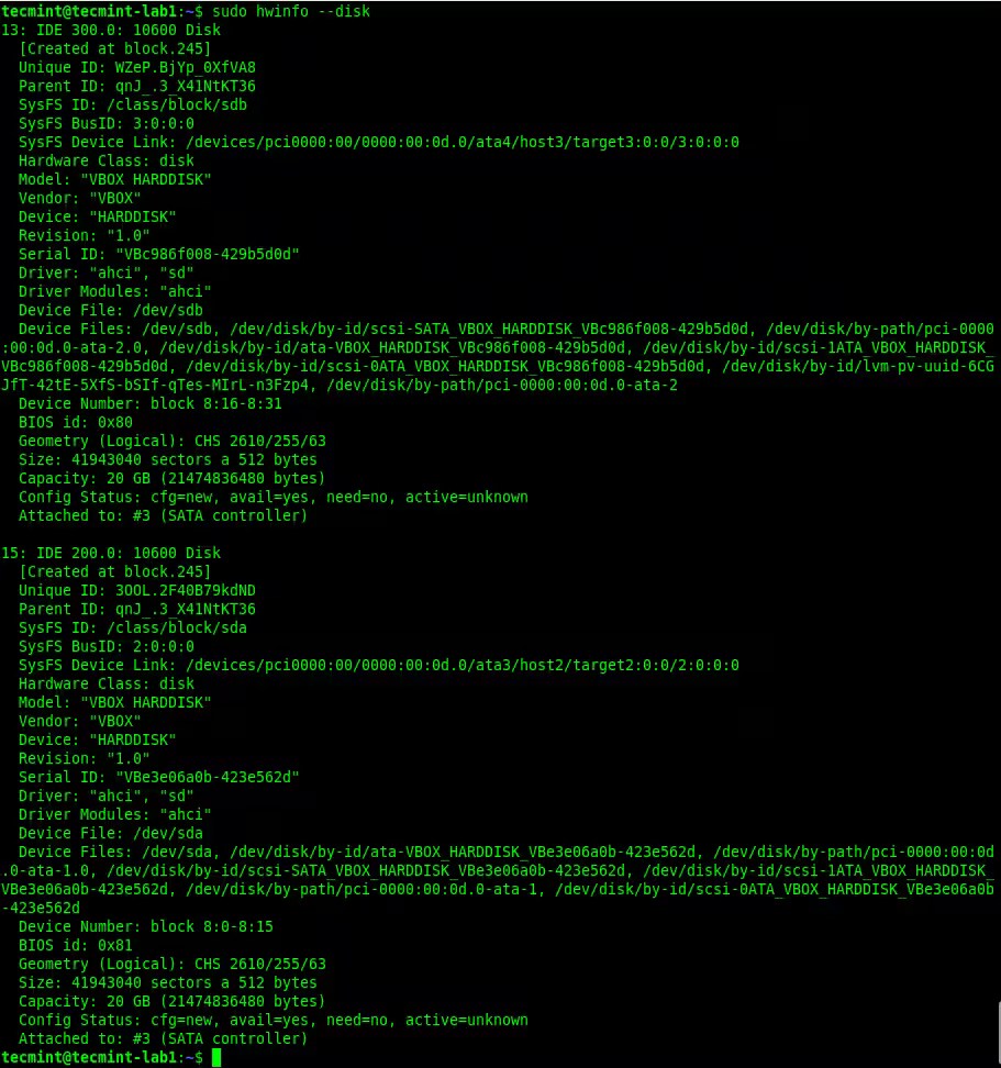 4 formas de ver discos y particiones en Linux