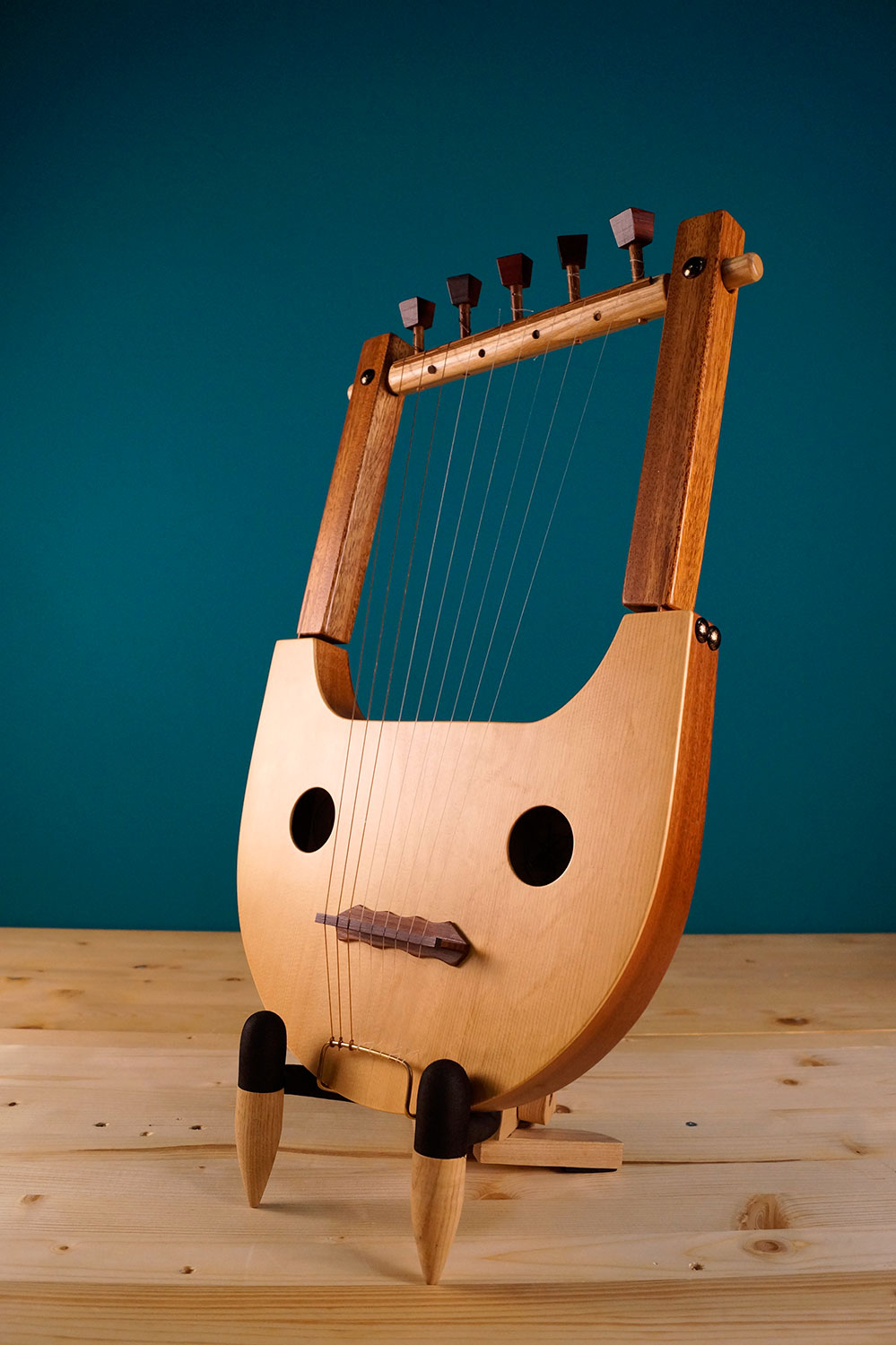 Phorminx Lira avanzada de la Antigua Grecia Luthieros