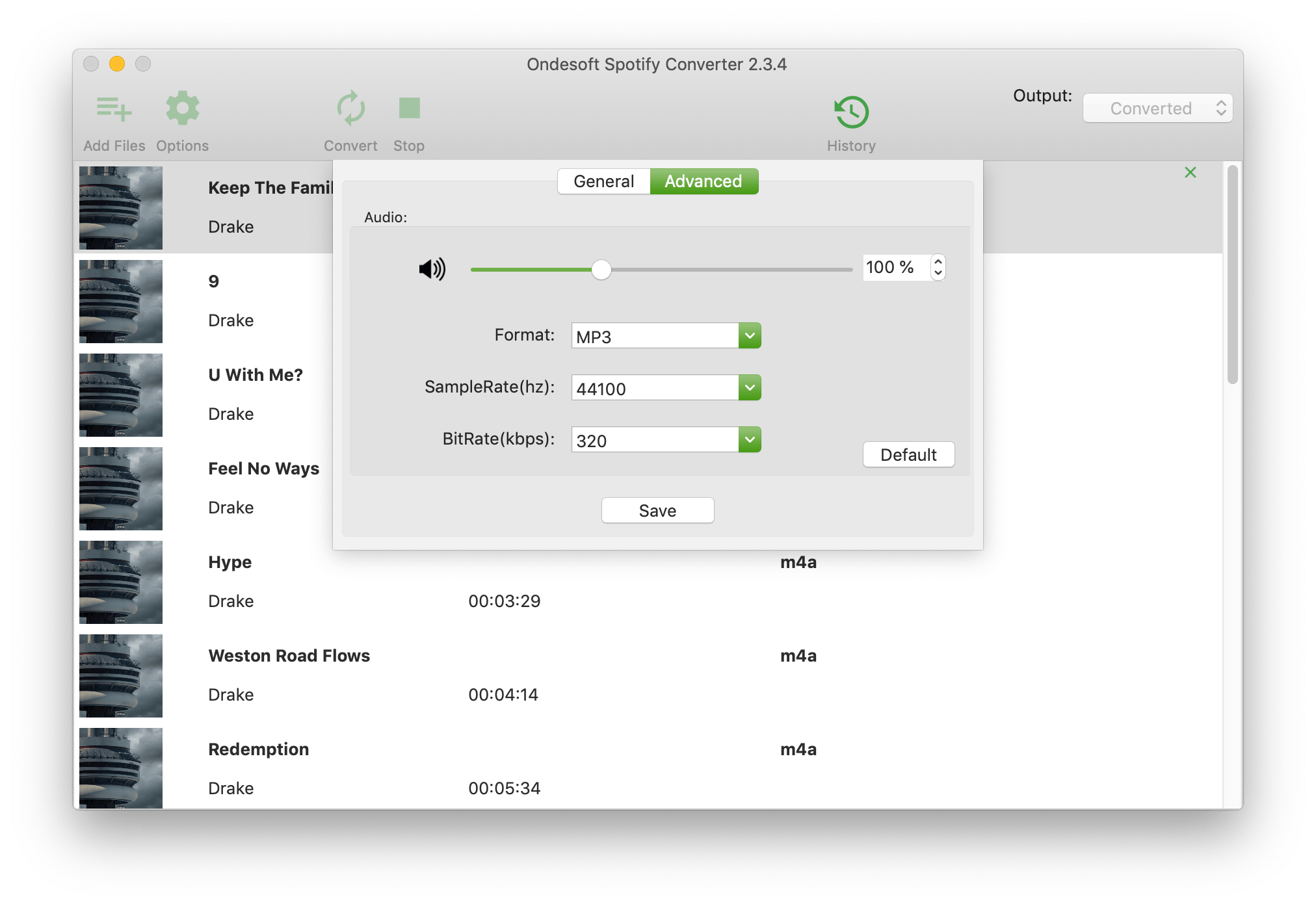 La mejor manera de descargar Drake Album Views a MP3