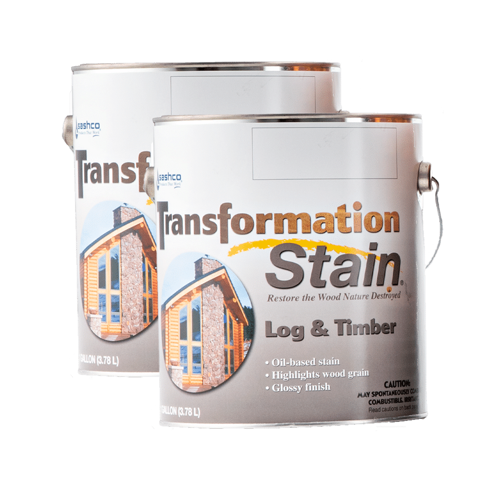 Transformation Log & Timber Summit Paint and Stain