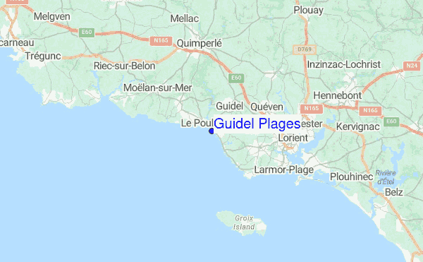 Guidel Plages Previsiones de Olas e Boletín de Surf (Brittany