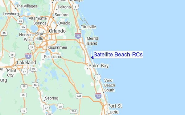 Satellite Beach/RCs Previsiones de Olas e Boletín de Surf (Florida