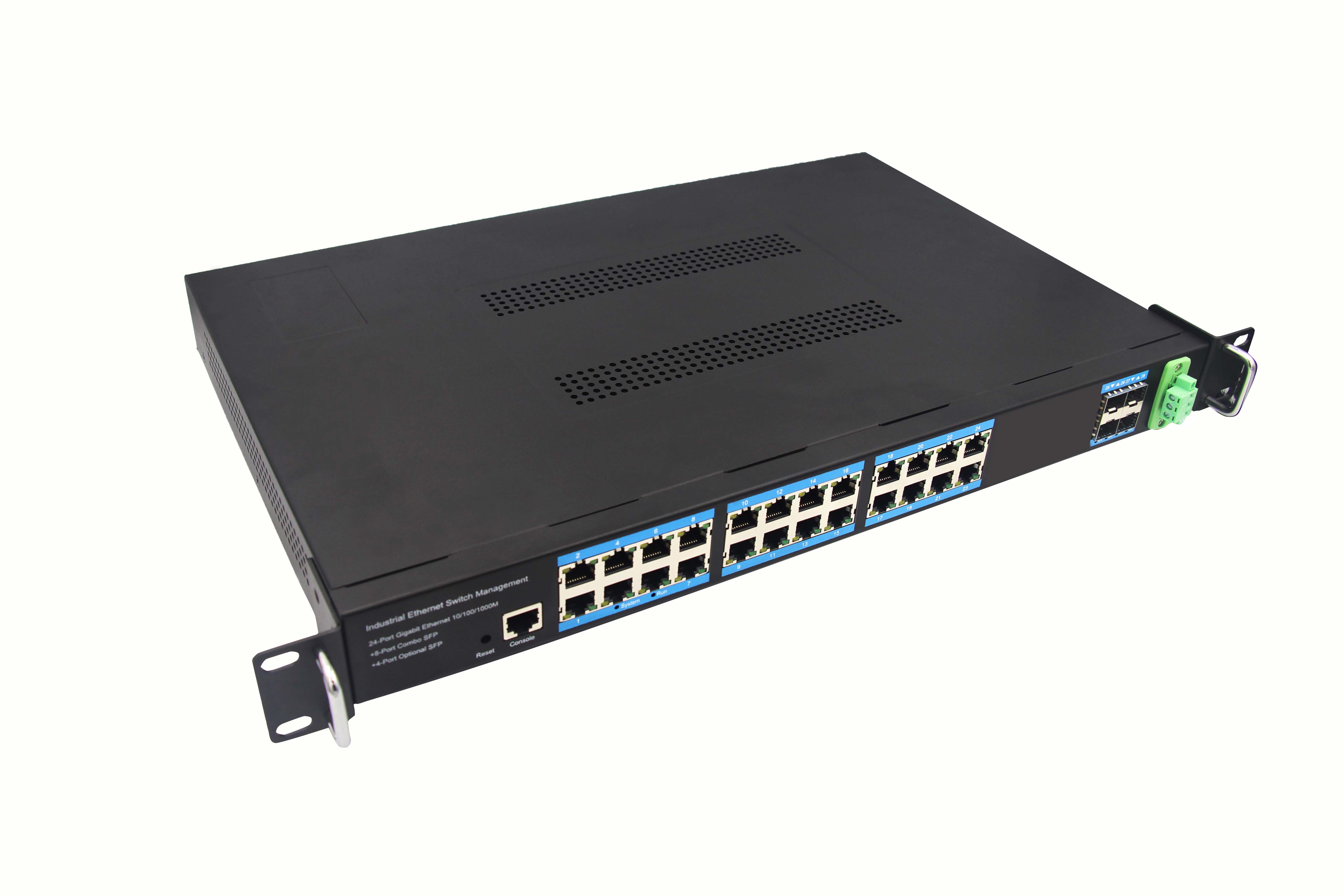 Hot Sale Full Gigabit Industrial Switch 24Port 10M 100M