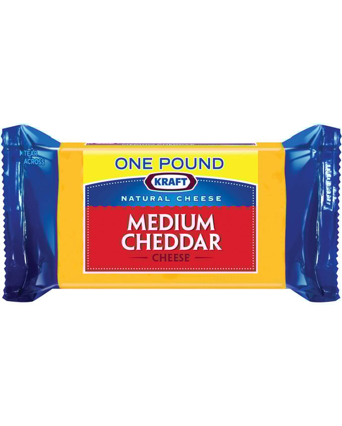 Kraft Medium Cheddar Cheese