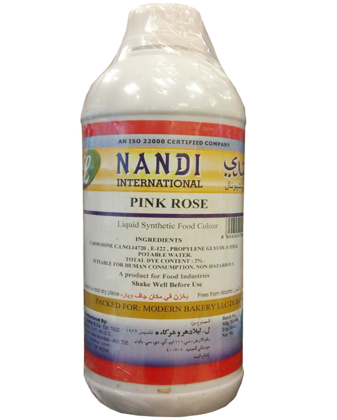 Nandi Pink Rose Food Colour Pink Rose