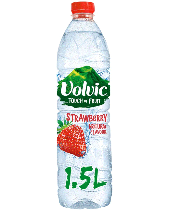 Volvic Touch of Fruit Strawberry Flavoured Water