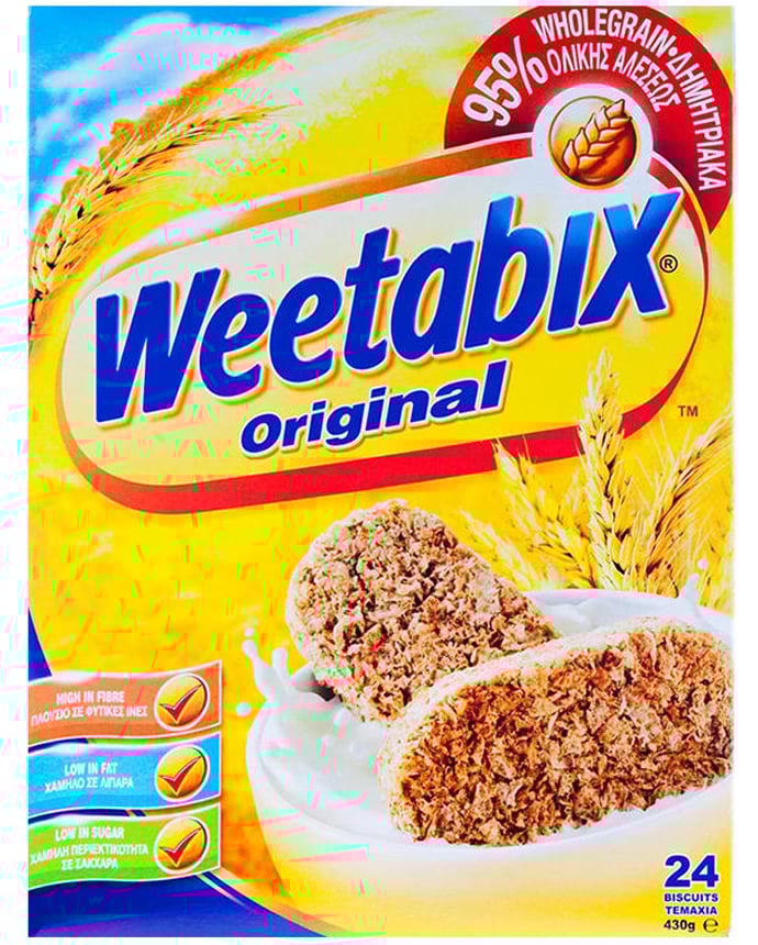 Weetabix Original 100 Wholegrain 24 Weetabix