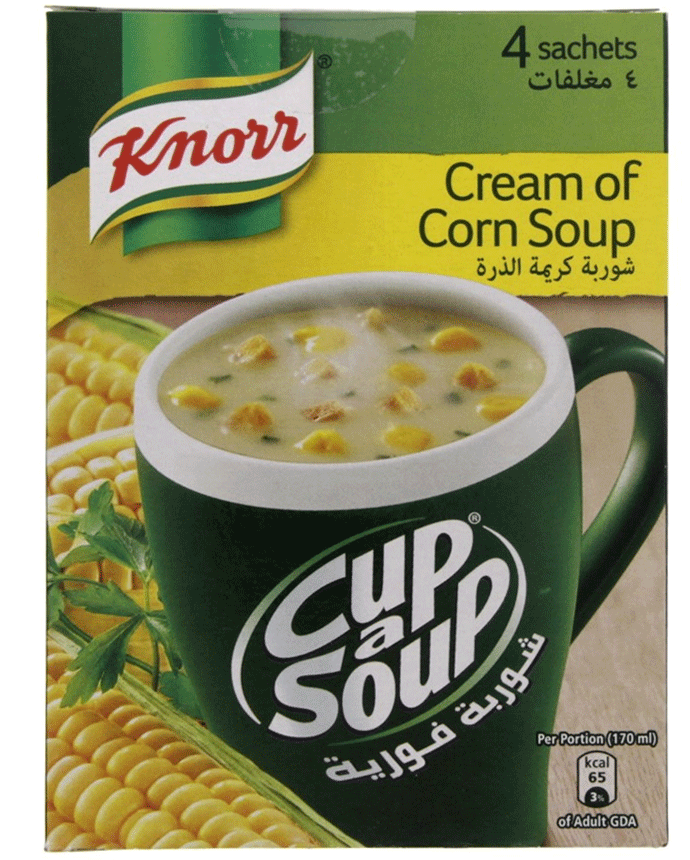 Knorr Cup a Soup Cream of Corn