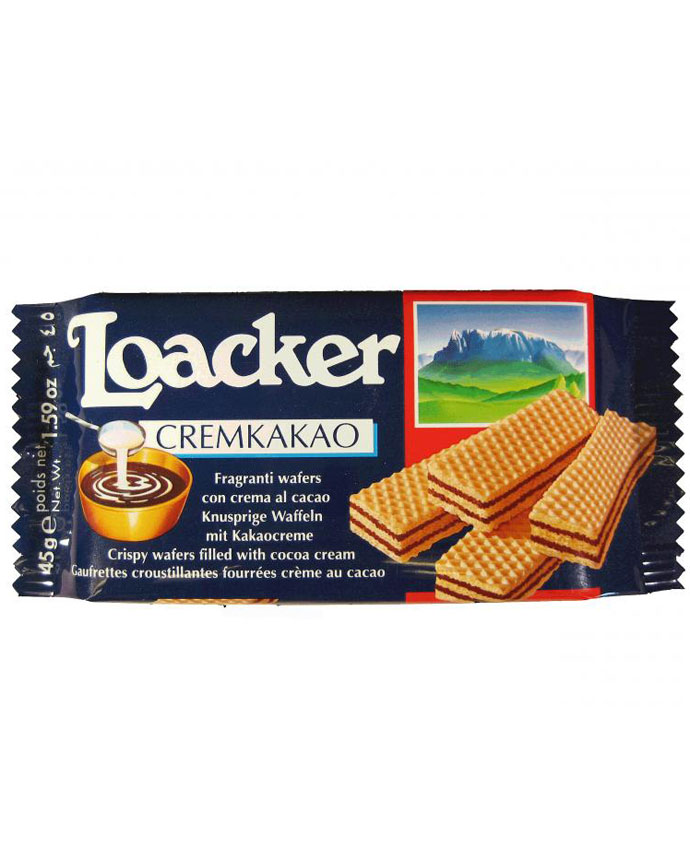 Loacker Cremkakao Wafers