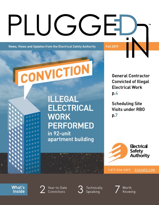 ESA Newsletters Plugged In Electrical Safety Authority (ESA)