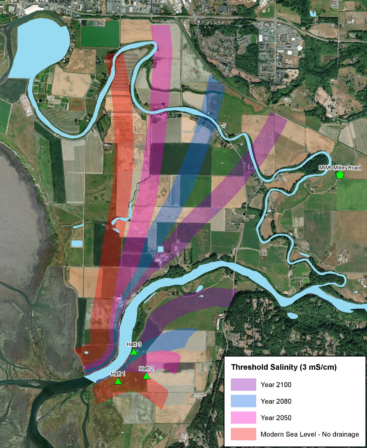 Increased Flooding & Saltwater Intrusion on Coastal Farmland Opens Opportunities for Wetland