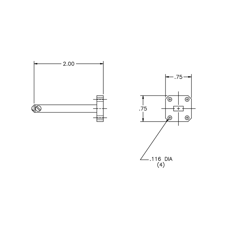 WR28 Waveguide Termination